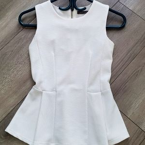 Peplum Top Fitted/Flattering